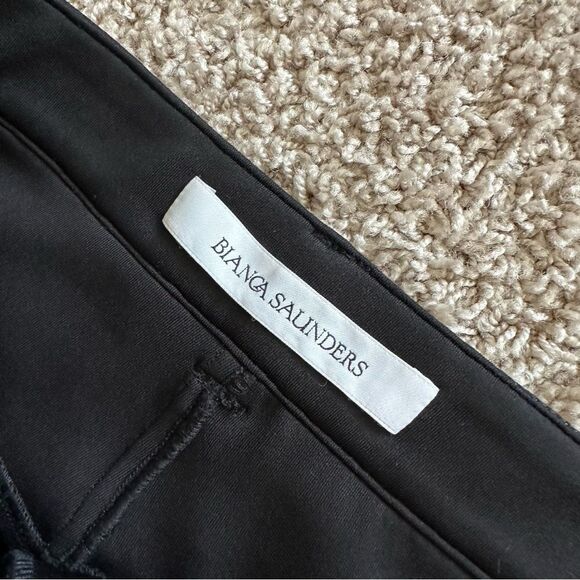 Bianca Saunders Men’s Black Skinny Trousers Size Medium - Picture 9 of 11